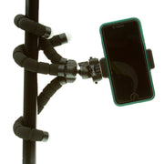 Comzon® Flexible Foam Grip Mini Tripod for Phones, GoPro Video, DSL Cameras, & more - Black