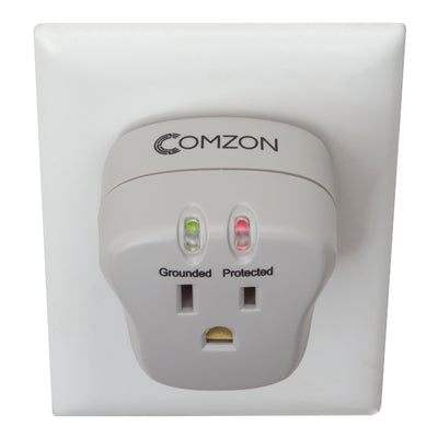 Comzon® Surge Protector, 1 Outlet, 540 Joules with EMI/RFI filter