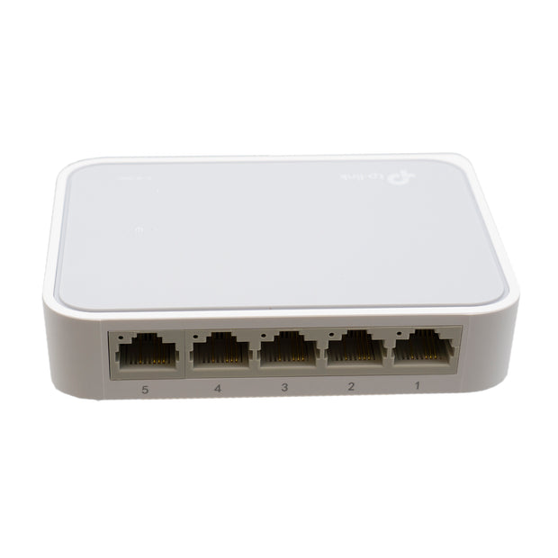 5 port Fast Ethernet Switch, 10/100 Mbps, Auto-Negotiation