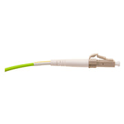 OM5 Wideband Multi-mode Fiber Optic Cable, LC/LC, WDM, Duplex, Lime Green, 50/125