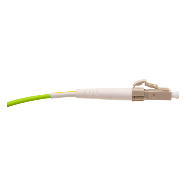 OM5 Wideband Multi-mode Fiber Optic Cable, LC/LC, WDM, Duplex, Lime Green, 50/125