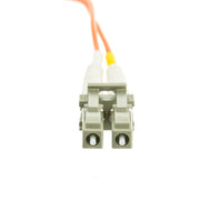 LC/ST OM1 Multimode Duplex Fiber Optic Cable, 62.5/125