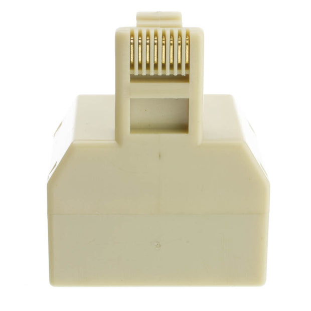 Phone Splitter (Straight), RJ45 8P8C Male to 2 RJ45 8P8C Female