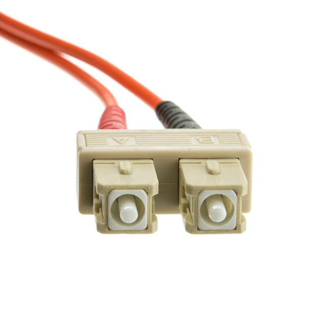 SC/SC OM1 Multimode Duplex Fiber Optic Cable, 62.5/125