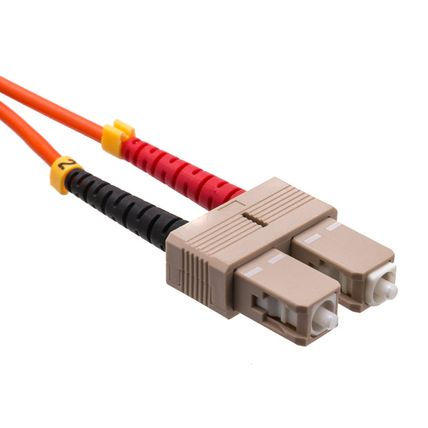 SC/ST OM2 Multimode Duplex Fiber Optic Cable, 50/125
