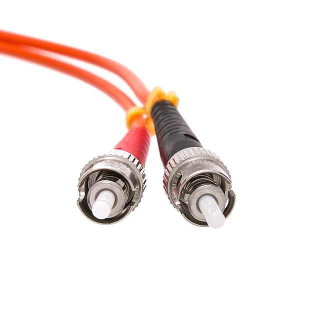 SC/ST OM2 Multimode Duplex Fiber Optic Cable, 50/125