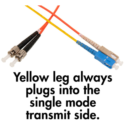 Mode Conditioning Cable SC / ST, OM1 Multimode, 62.5/125