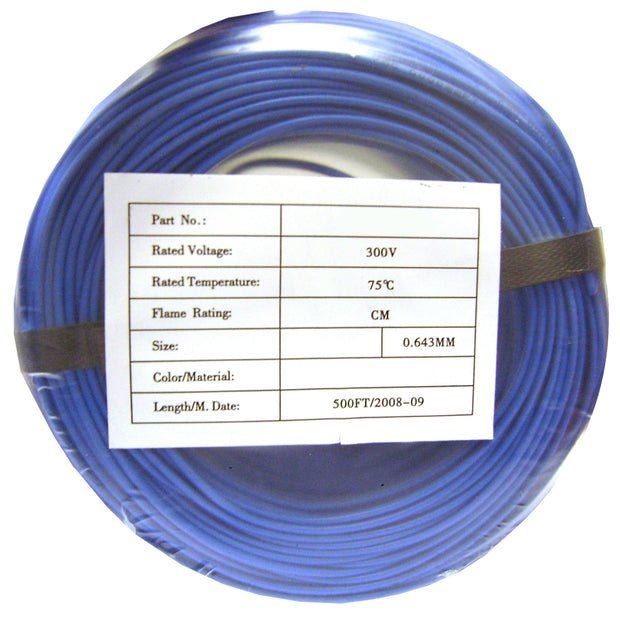 Security/Alarm Wire, 22/4 (22AWG 4 Conductor), Solid, CMR / Inwall rated, Coil Pack, 500 foot