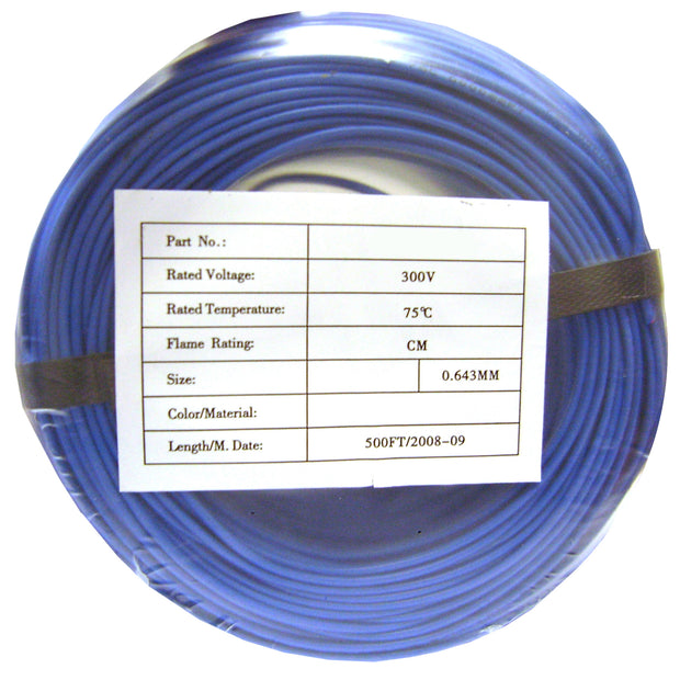 Security/Alarm Wire, 22/2 (22AWG 2 Conductor), Stranded, CMR / Inwall rated, Coil Pack, 500 foot