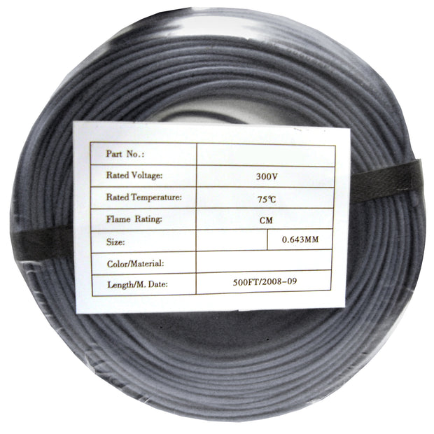 Security/Alarm Wire, 22/4 (22AWG 4 Conductor), Stranded, CMR / Inwall rated, Coil Pack, 500 foot